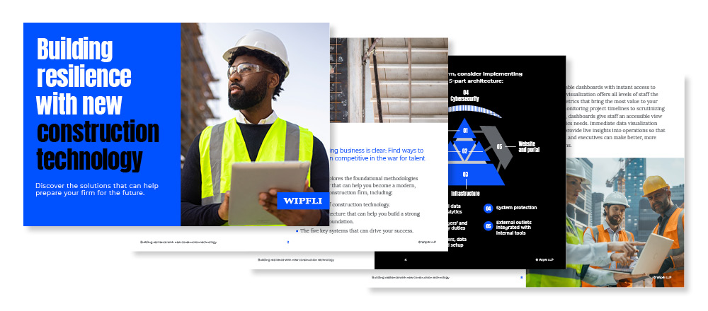 Building resilience with new construction technology ebook