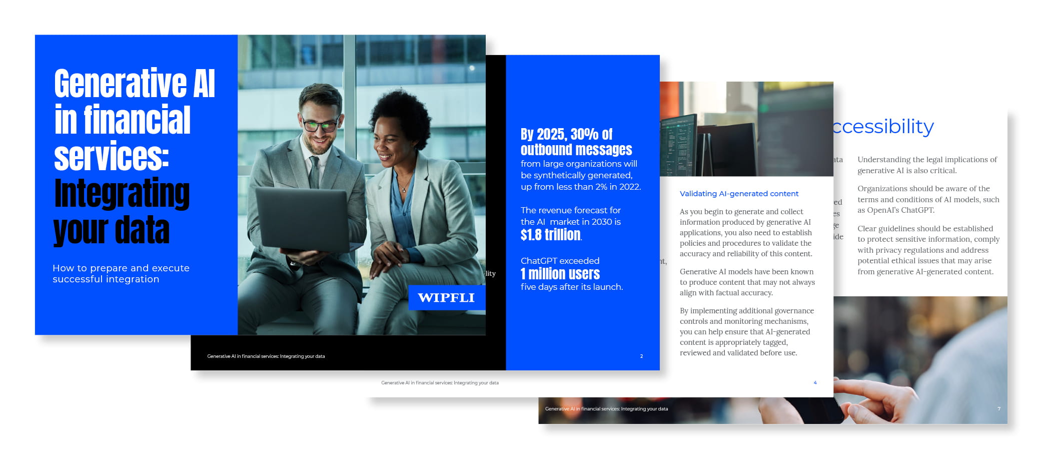 Generative AI in financial services: Integrating your data