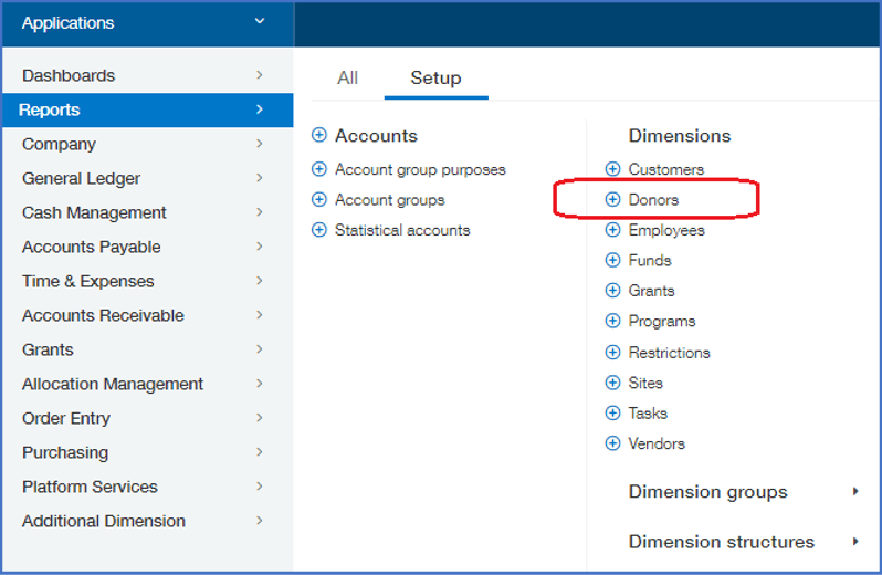 How to create and use custom dimensions in Sage Intacct