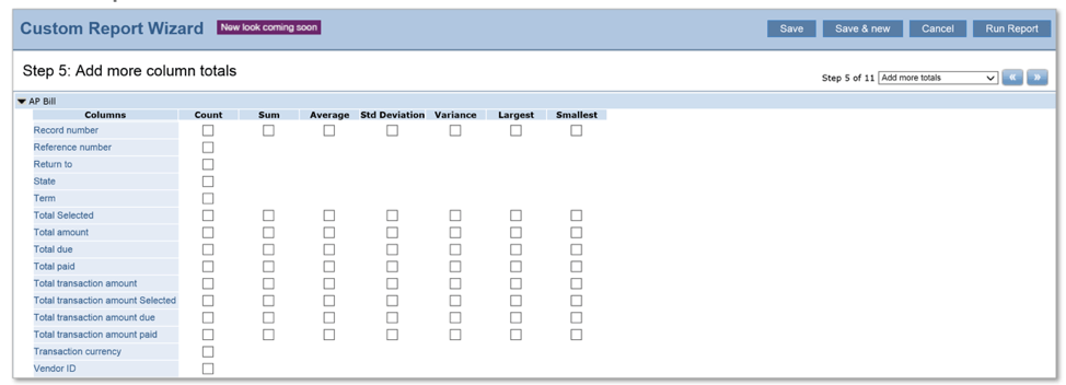 Custom fields and reports in Sage Intacct, step by step