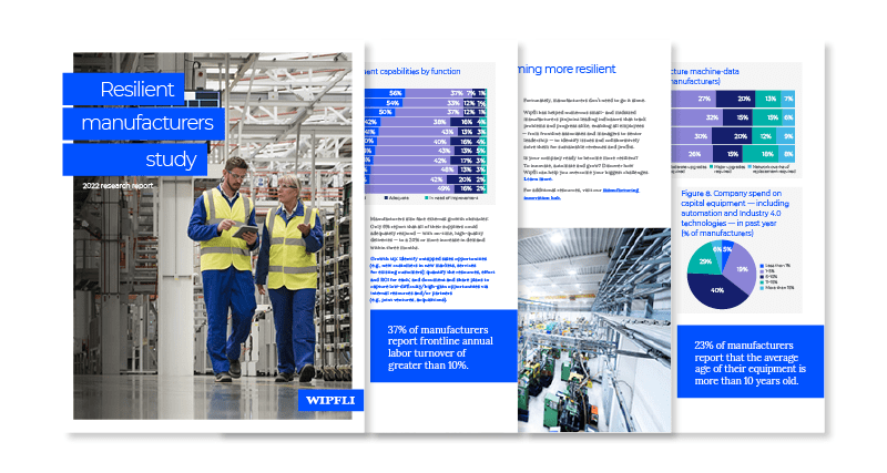 Resilient manufacturers study