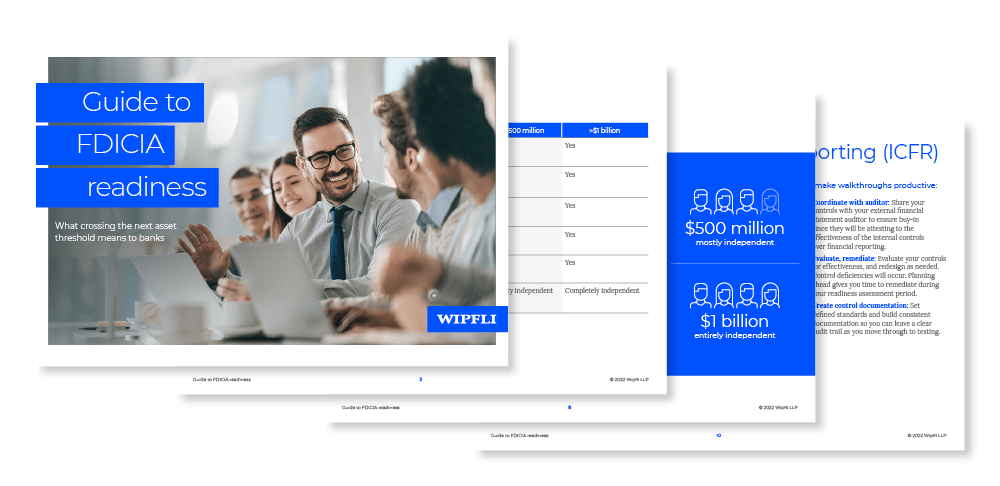 Guide to FDICIA readiness