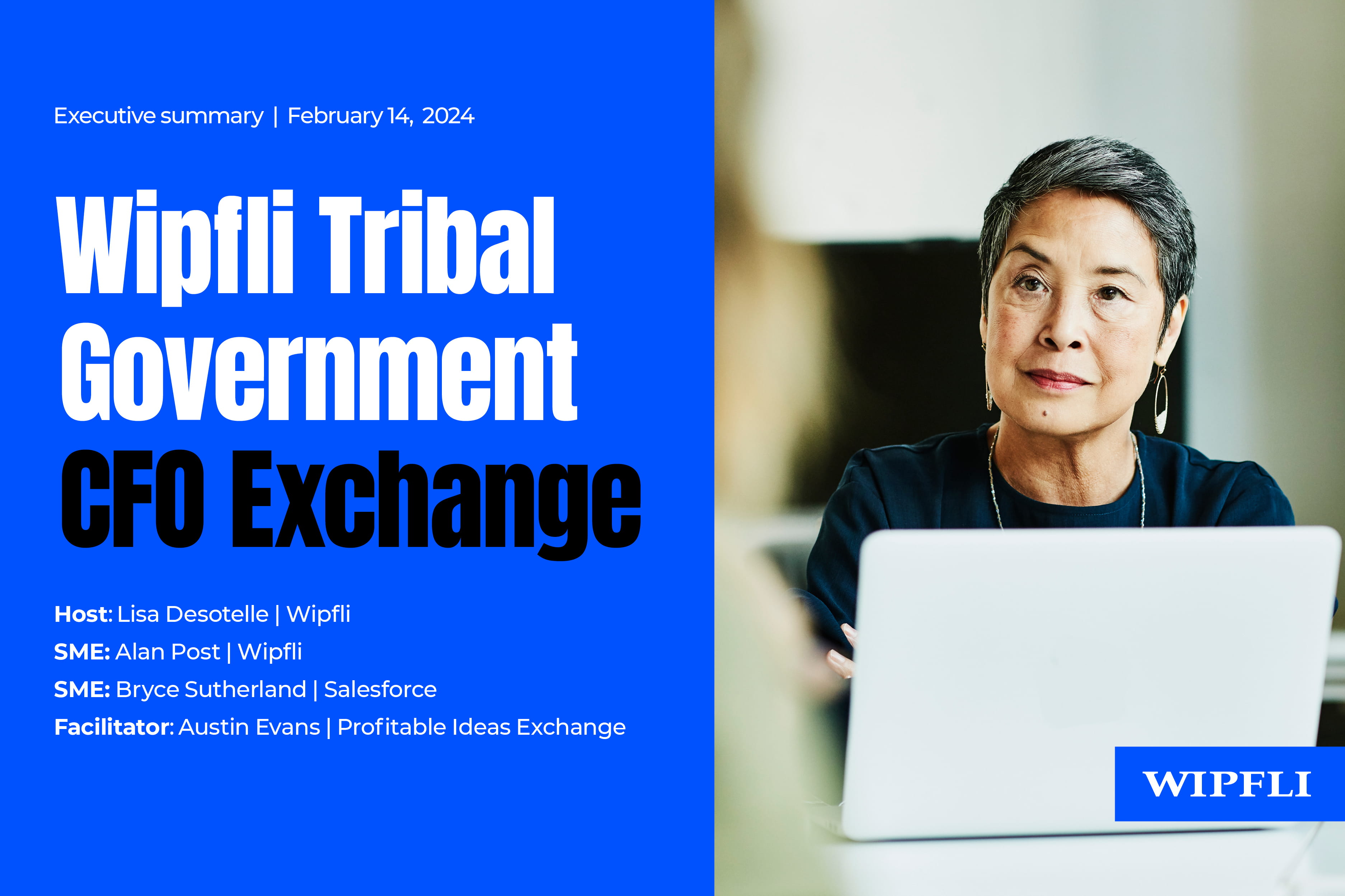 Wipfli Tribal Government CFO Exchange