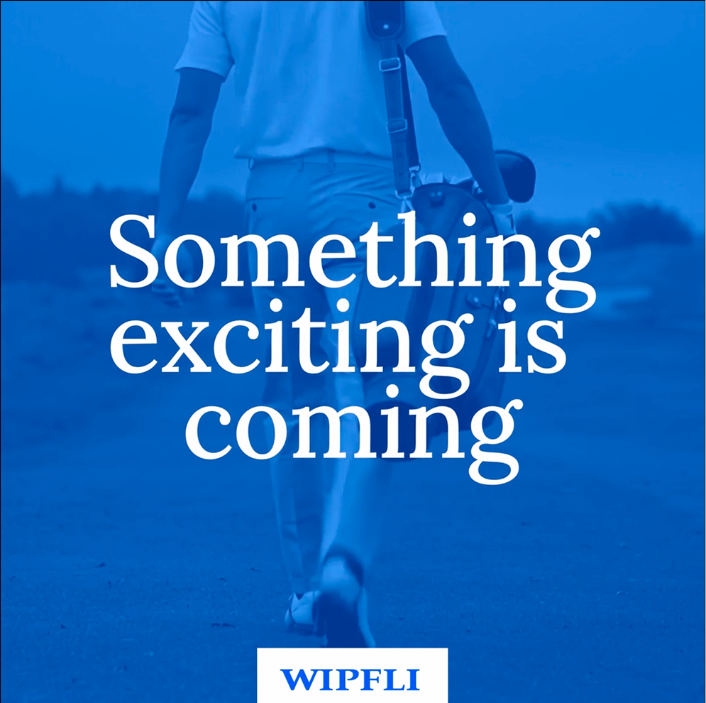 Something exciting is coming