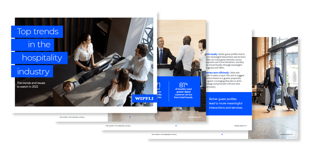 E-book: Top trends in the hospitality industry