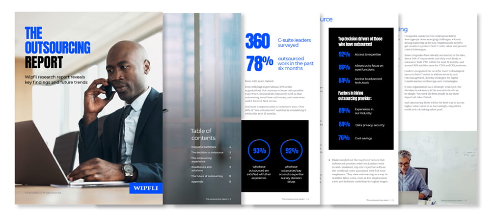 outsourcing trends report