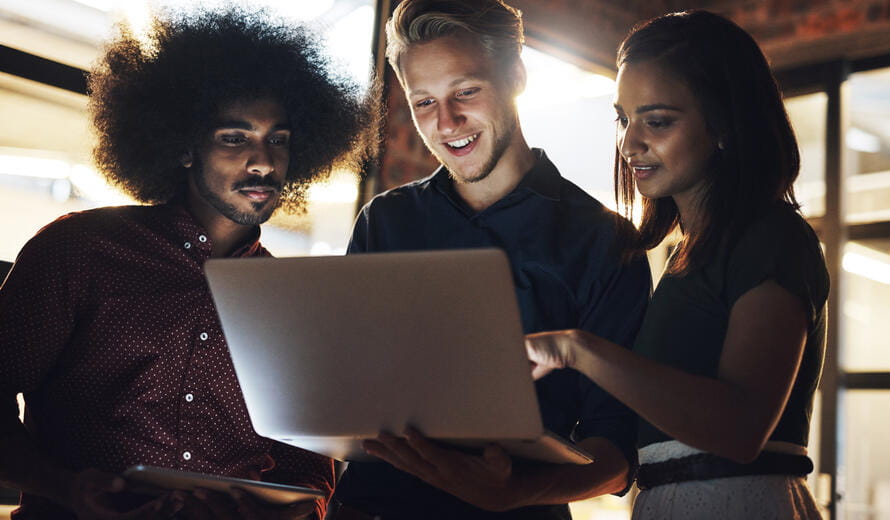 Cropped shot of a group of young designers having a brainstorming session in the boardroom