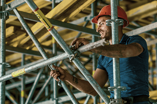 man in construction